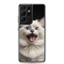 Angry Ragdoll Kitten Samsung Case