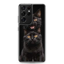 Two Black Cats Follows Samsung Case