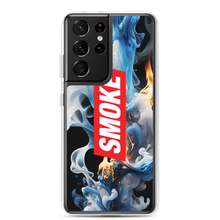 Blue Smoke Fire Samsung Case