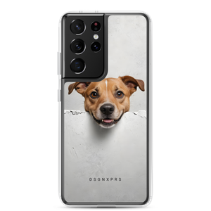 Smile Dog Peep Samsung Case