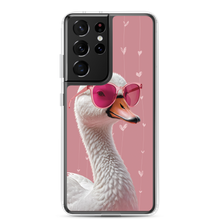 Cute Pink Swan Samsung Case