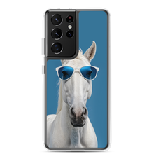 Cool Blue Horse Samsung Case