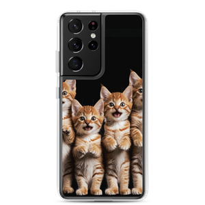 Four Cute Cats Samsung Case