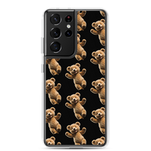 Happy Teddy Bear Pattern Samsung Case