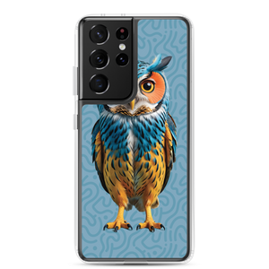 Blue Owl Samsung Case