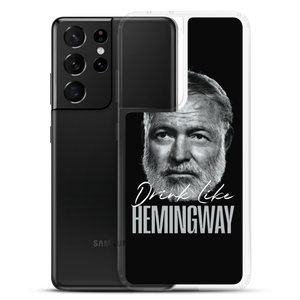 Samsung Galaxy S21 Ultra Drink Like Hemingway Portrait Clear Case for Samsung® by Design Express