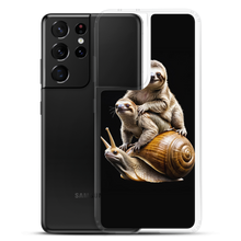 Sloth Riding A Snail Samsung Case