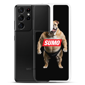 Sumo Bulldog Black Samsung Case