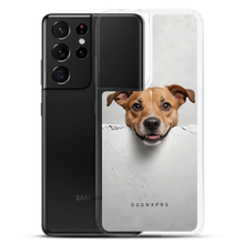 Smile Dog Peep Samsung Case