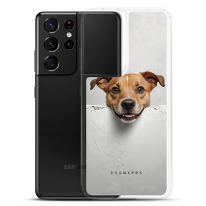 Smile Dog Peep Samsung Case