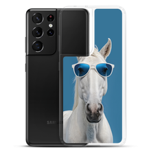 Cool Blue Horse Samsung Case