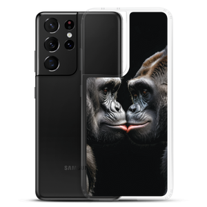 Gorilla Kissing Samsung Case