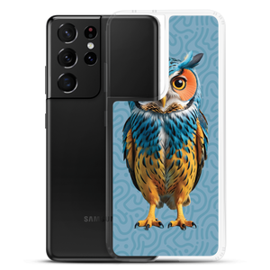 Blue Owl Samsung Case