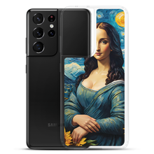 Monalisa Painting in Van Gogh Style Samsung Case