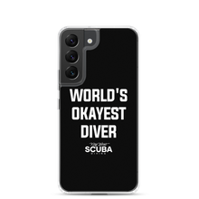 World's Okayest Diver Clear Case for Samsung®