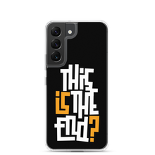 Samsung Galaxy S22 IS/THIS IS THE END? Black Yellow White Samsung Phone Case by Design Express
