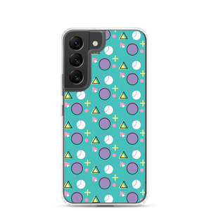 Samsung Galaxy S22 Memphis Colorful Pattern 01 Samsung® Phone Case by Design Express