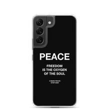 Freedom is the oxygen of the soul Samsung® Phone Case