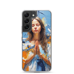 Samsung Galaxy S22 Pray & Forgive Oil Painting Samsung® Phone Case by Design Express