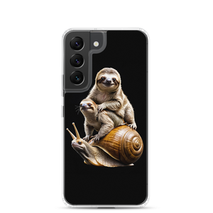 Sloth Riding A Snail Samsung Case