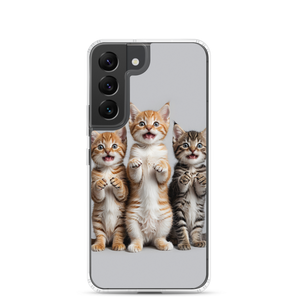 Funny Tripple Cats Samsung Case