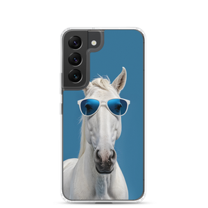 Cool Blue Horse Samsung Case