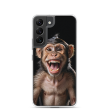 Happy Monkey Black Samsung Case