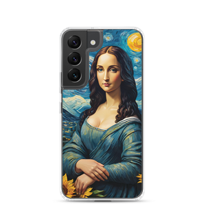 Monalisa Painting in Van Gogh Style Samsung Case