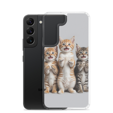 Funny Tripple Cats Samsung Case