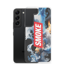 Blue Smoke Fire Samsung Case