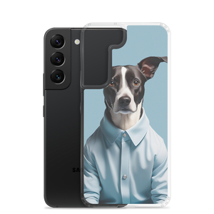 Sad Dog Blue Samsung Case