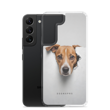 Funny Sad Dog Peep Samsung Case