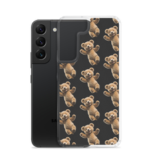 Happy Teddy Bear Pattern Samsung Case