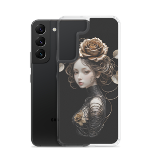 Lady Rose Copper Wire Art Samsung Case