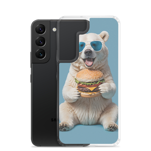 Polar Bear and Burger Samsung Case