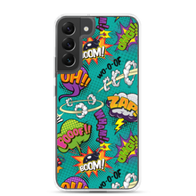 Comic Text Pattern Samsung Case