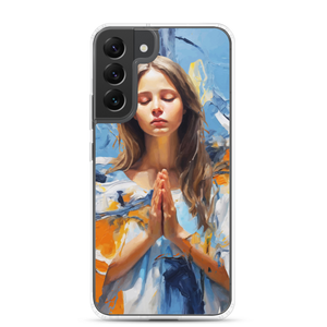 Samsung Galaxy S22 Plus Pray & Forgive Oil Painting Samsung® Phone Case by Design Express