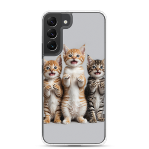 Funny Tripple Cats Samsung Case