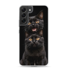 Two Black Cats Follows Samsung Case