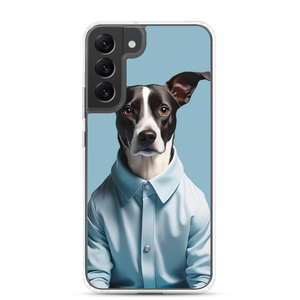 Sad Dog Blue Samsung Case