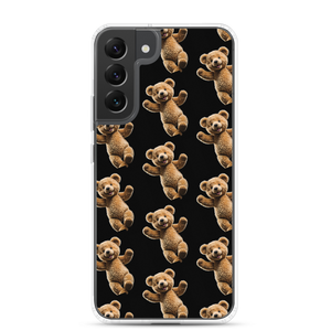 Happy Teddy Bear Pattern Samsung Case