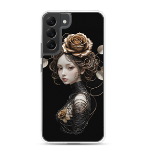 Lady Rose Copper Wire Art Samsung Case