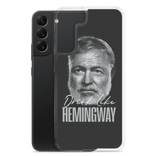Samsung Galaxy S22 Plus Drink Like Hemingway Portrait Clear Case for Samsung® by Design Express