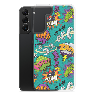 Comic Text Pattern Samsung Case