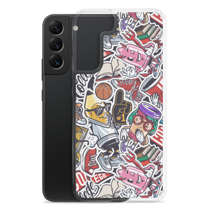 Street Art College Pattern Samsung Case