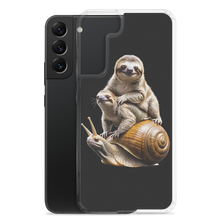 Sloth Riding A Snail Samsung Case