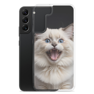 Angry Ragdoll Kitten Samsung Case