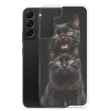 Two Black Cats Follows Samsung Case