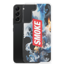 Blue Smoke Fire Samsung Case