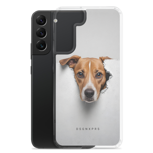 Funny Sad Dog Peep Samsung Case